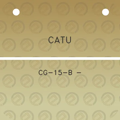 catu-cg-15-b