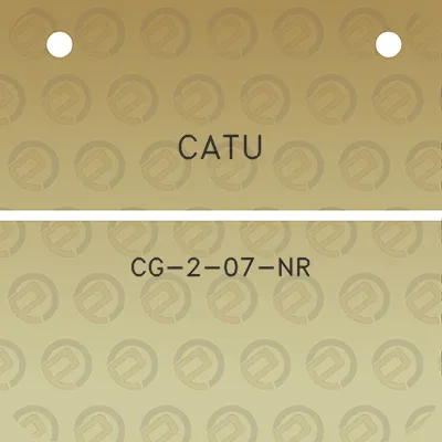 catu-cg-2-07-nr