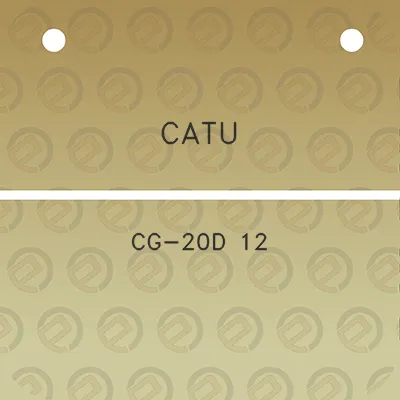 catu-cg-20d-12