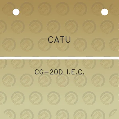 catu-cg-20d-iec