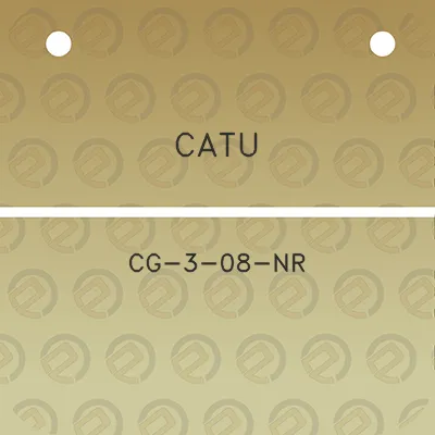 catu-cg-3-08-nr