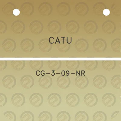 catu-cg-3-09-nr