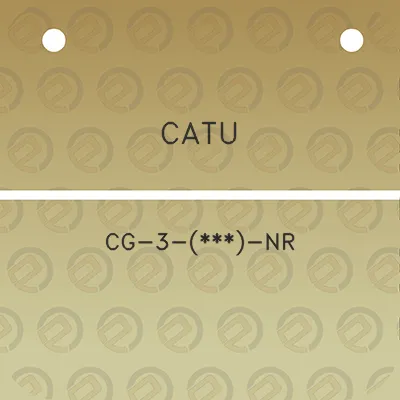 catu-cg-3-nr