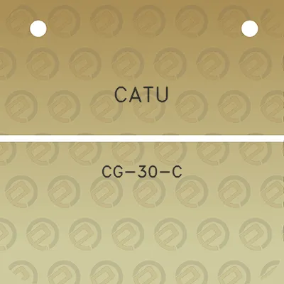 catu-cg-30-c