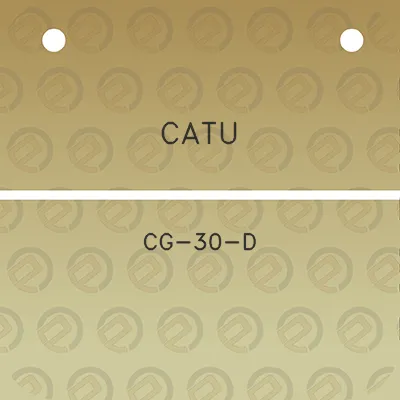 catu-cg-30-d