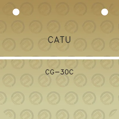 catu-cg-30c