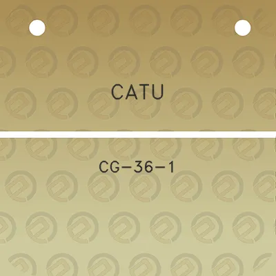 catu-cg-36-1