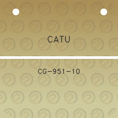 catu-cg-951-10