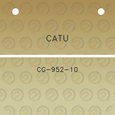 catu-cg-952-10