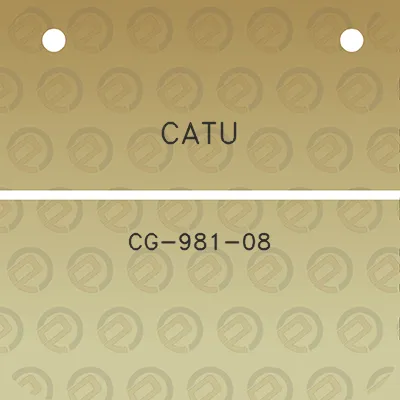 catu-cg-981-08