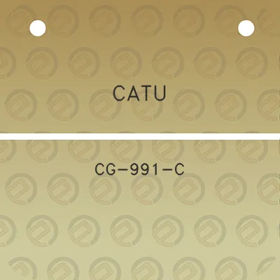 catu-cg-991-c