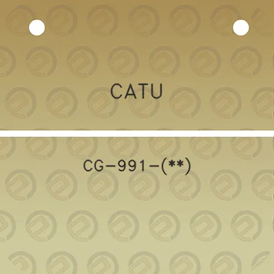 catu-cg-991