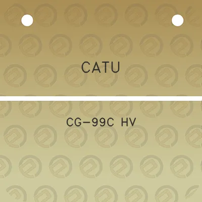 catu-cg-99c-hv