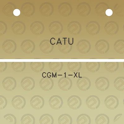 catu-cgm-1-xl