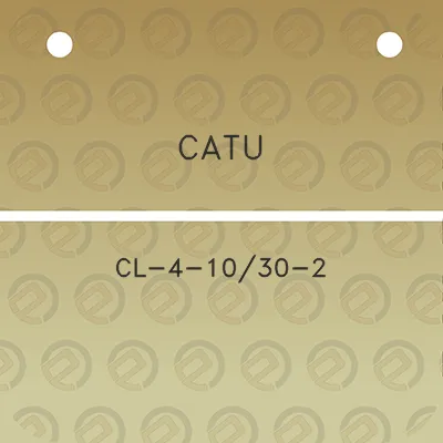 catu-cl-4-1030-2