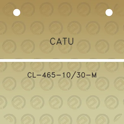 catu-cl-465-1030-m