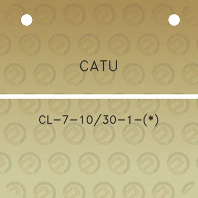 catu-cl-7-1030-1