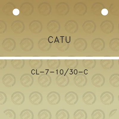 catu-cl-7-1030-c