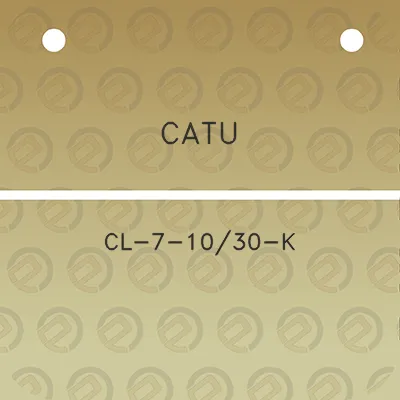 catu-cl-7-1030-k