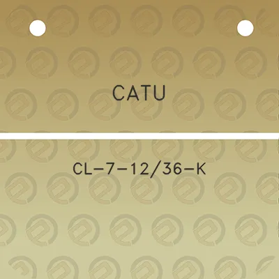 catu-cl-7-1236-k