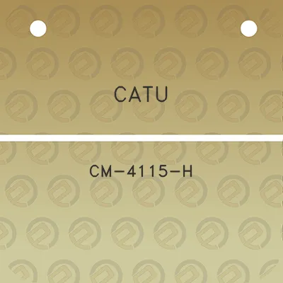 catu-cm-4115-h