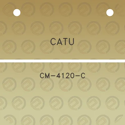 catu-cm-4120-c