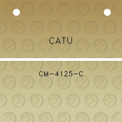 catu-cm-4125-c