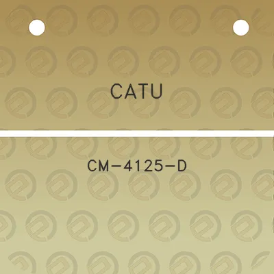 catu-cm-4125-d