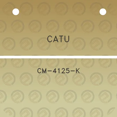 catu-cm-4125-k