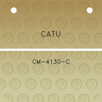 catu-cm-4130-c