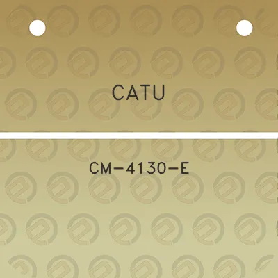 catu-cm-4130-e