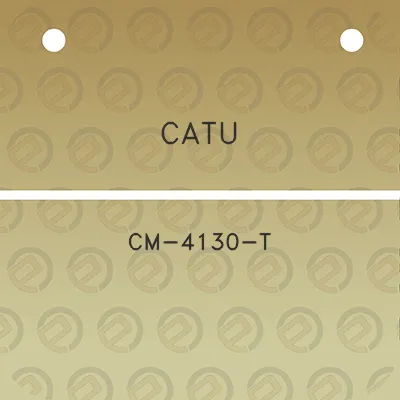 catu-cm-4130-t