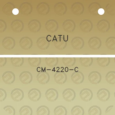 catu-cm-4220-c