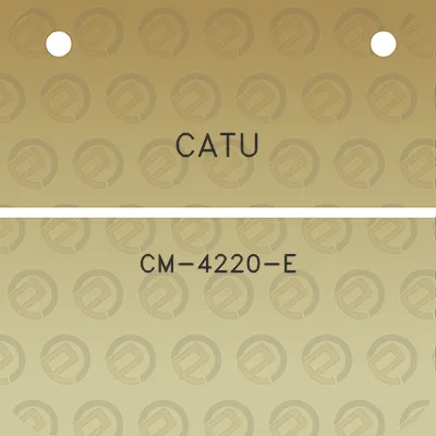 catu-cm-4220-e