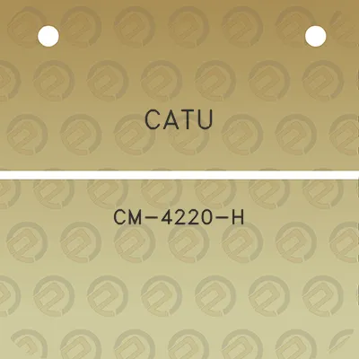 catu-cm-4220-h