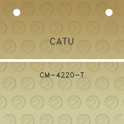 catu-cm-4220-t