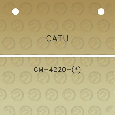 catu-cm-4220