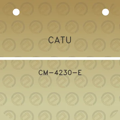 catu-cm-4230-e