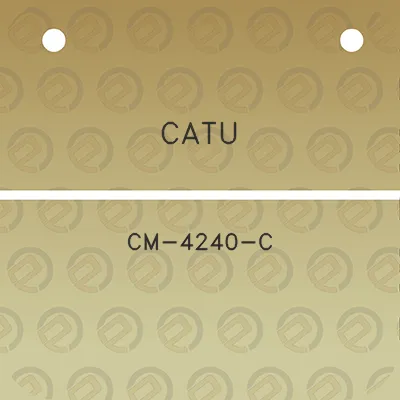 catu-cm-4240-c