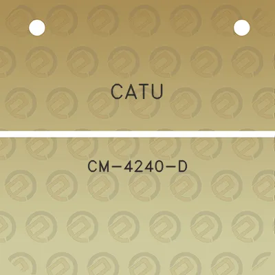 catu-cm-4240-d