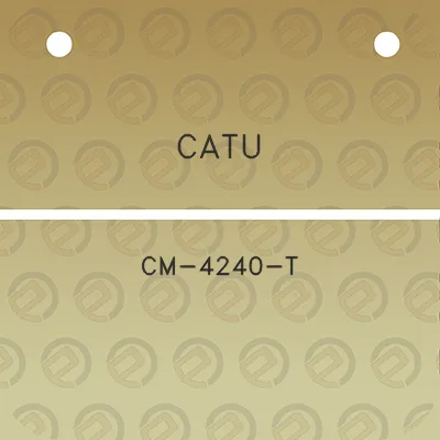 catu-cm-4240-t