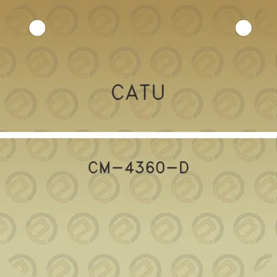 catu-cm-4360-d