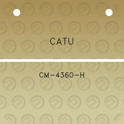 catu-cm-4360-h