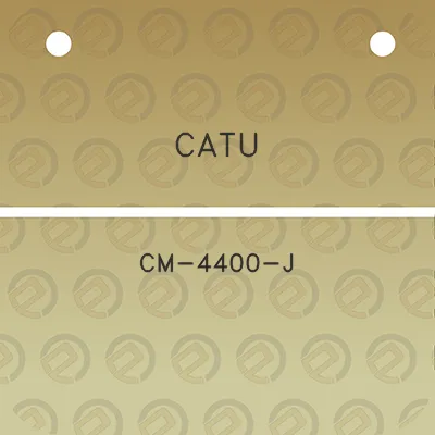 catu-cm-4400-j