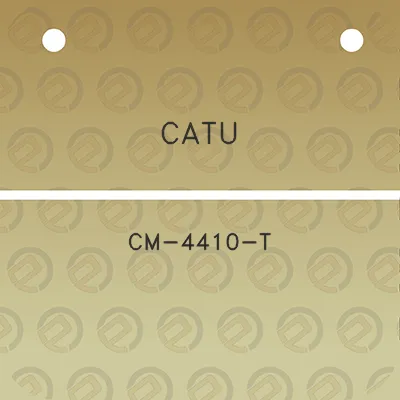 catu-cm-4410-t