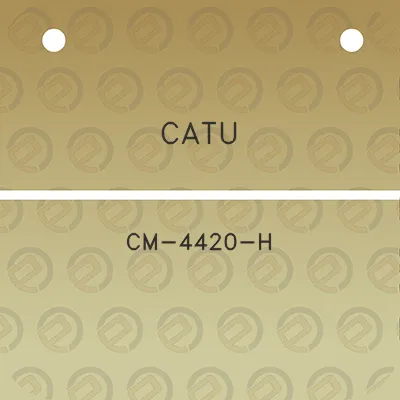 catu-cm-4420-h