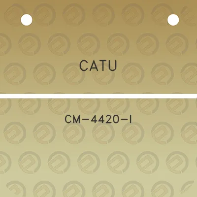 catu-cm-4420-i