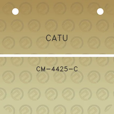 catu-cm-4425-c