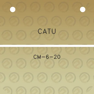 catu-cm-6-20