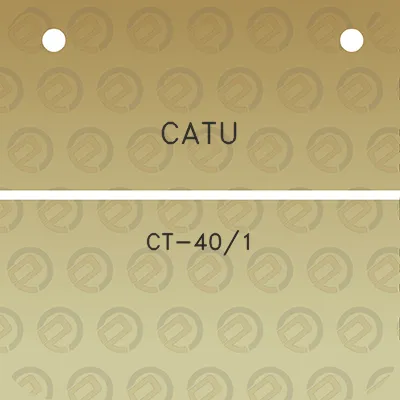 catu-ct-401